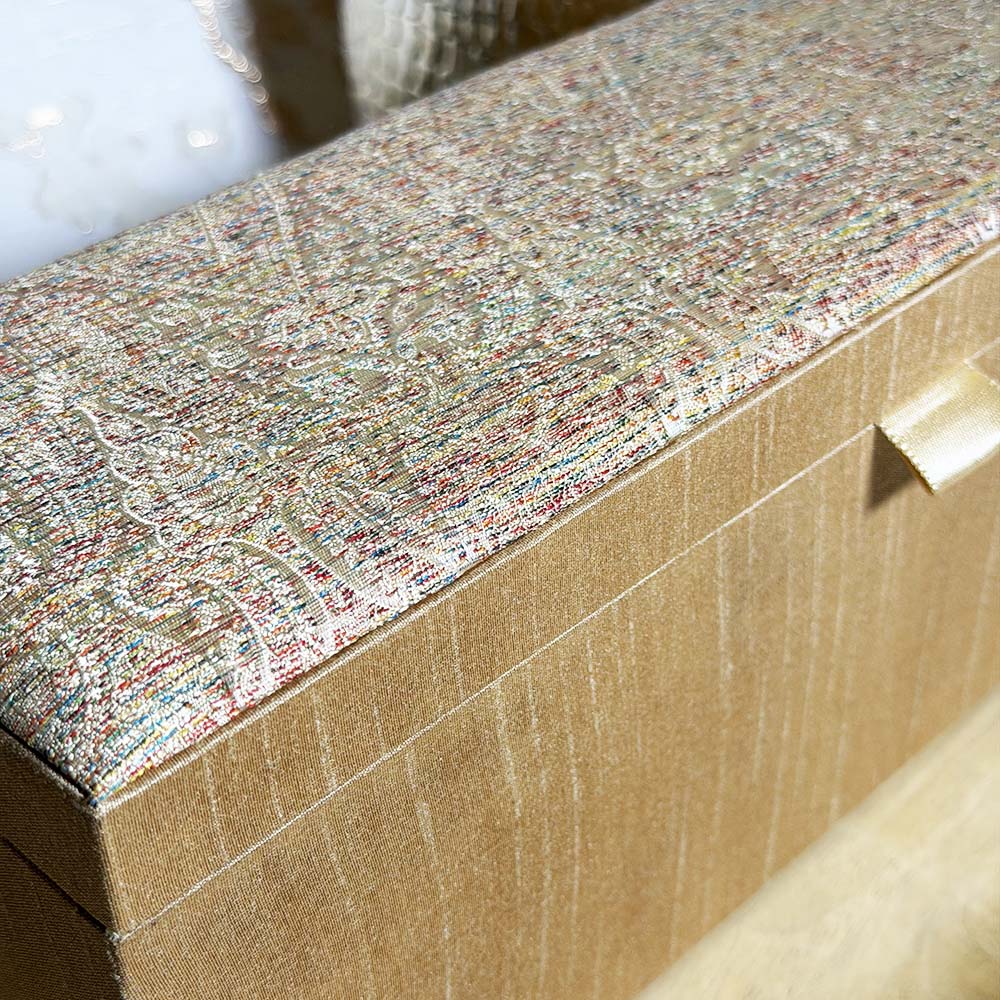 Gold Choora Box - Choora Boxes - Viyaah Accessories - 1