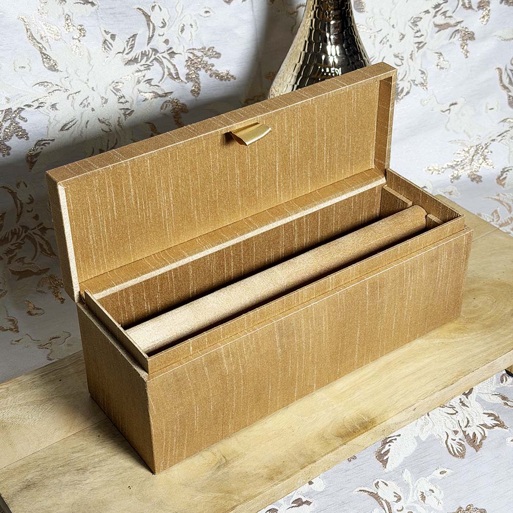 Gold Choora Box - Choora Boxes - Viyaah Accessories - 2