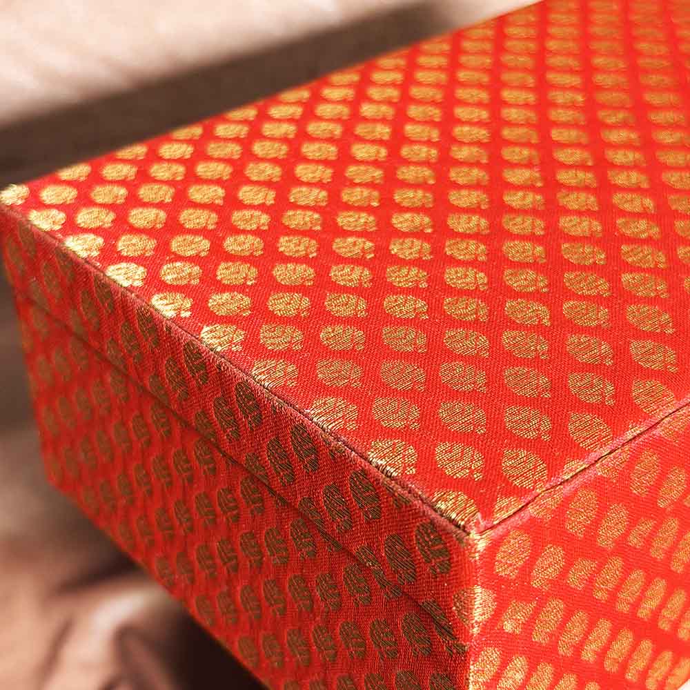 Red Laddoo Box - Wedding Box - Viyaah Accessories - 1